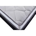 Ver imagem 2 de Conjunto Box Baú Solteiro: Colchão Molas Ensacadas La Playa C1634 + Base Crc Suede Gray(88x188x28)