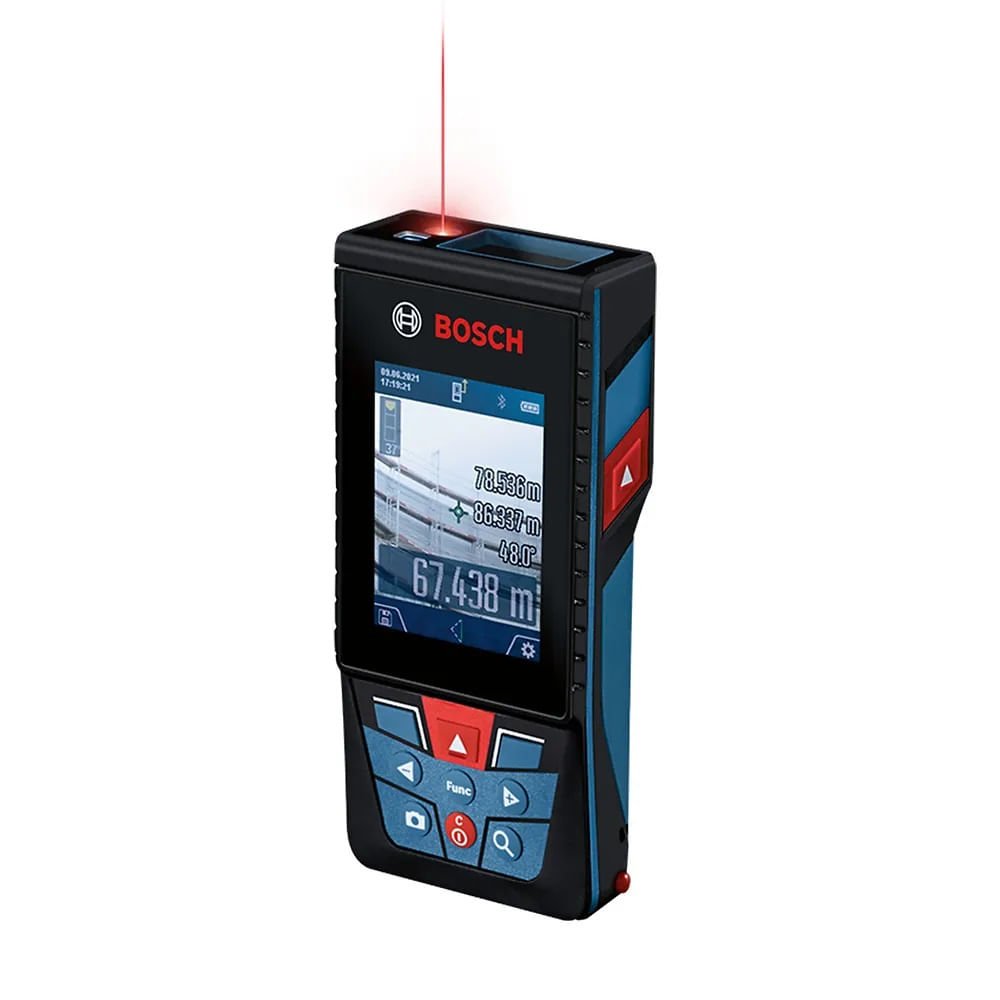 Trena Laser Profissional Alcance 150m com Bluetooth e Visor Digital Glm 150-27c Bosch 01 Unidade - 2