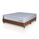 Ver mais imagens de Conjunto Box Marrom Luanda Branco Espuma D28 Casal 138x188x62 - King House