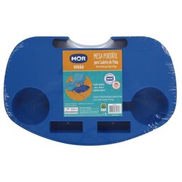 Mesa Portátil para Cadeira de Praia Porta Copo Celular Mor - 3