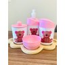 Kit Higiene Ursinha Baby C/bandeja Nuvem Crua - 1