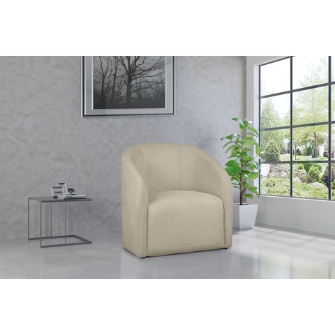 Kit 2 Poltronas Decorativa Julia Boucle Bege - Lm Decor