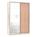 Ver imagem 1 de Guarda-roupa Solteiro 2 Portas De Correr 160 Cm Cumaru