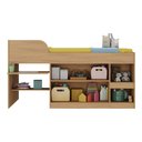 Ver imagem 5 de Cama Solteiro Multifuncional para Colchão 188 X 78cm com 2 Portas e Escrivaninha Multimóveis