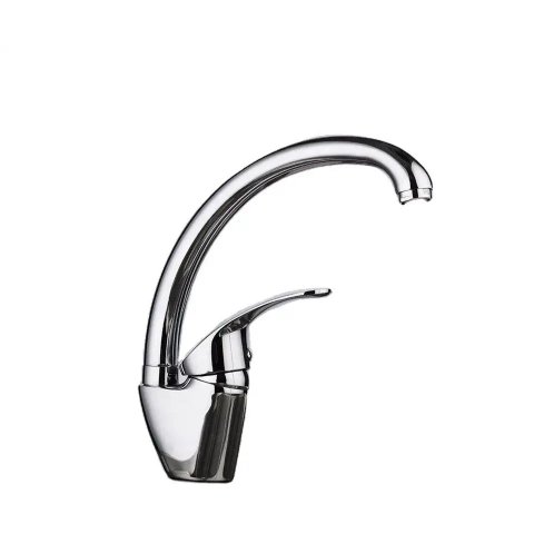 Torneira Cozinha Monocomando Curva Cromada:Cromada
