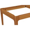 Ver imagem 3 de Base de Mesa P/ Cozinha Mira Bam004-ca Madeira Maciça S/ Tampo Carvalho - Kappesberg