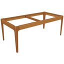 Ver imagem 1 de Base de Mesa P/ Cozinha Mira Bam004-ca Madeira Maciça S/ Tampo Carvalho - Kappesberg
