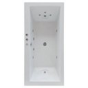 Ver imagem 1 de Banheira Hidromassagem Astra Cayman Luxo 180cmx85cmx47cm - 04 Jatos Acrílico P5 Com Aquecedor