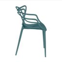 Ver imagem 2 de Cadeira Allegra Azul Petróleo