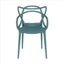 Ver imagem 3 de Cadeira Allegra Azul Petróleo