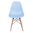 Ver imagem 3 de Cadeira Eames Eiffel Azul com Pés de Madeira