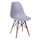 Ver imagem 1 de Cadeira Eames Eiffel Cinza com Pés de Madeira