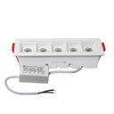 Ver imagem 3 de Spot Embutir Downlight Retang 10w 4000k 800lm 24º Ip20 Branco/branco-astraled