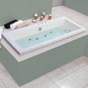 Ver imagem 2 de Banheira Hidromassagem Astra Cayman Super Luxo 180CMX85CMX47CM - 06 Jatos Acrílico P1 com Aquecedor Branco