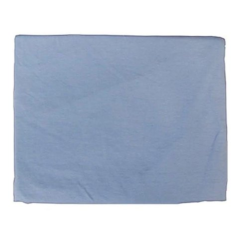 Lençol com Elástico Malha para Mini Cama Azul