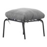 Puff Yuma Tecido Linho Grafite - 1