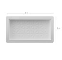 Ver imagem 2 de Nicho de Embutir em Plástico Texturizado 60x8,5x30 cm Branco