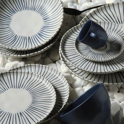 CONJUNTO C/ 6 PRATOS FUNDO BIO STONEWARE ELEMENTO Ø 22,5cm - 3