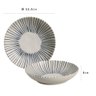 CONJUNTO C/ 6 PRATOS FUNDO BIO STONEWARE ELEMENTO Ø 22,5cm - 4
