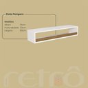 Ver imagem 3 de Porta Tempero Retrô Off White-nogueira Aéreo Cozinha