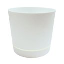 Ver imagem 1 de Vaso Rio (15x15) Cor Branca Vasart