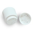 Ver imagem 5 de Vaso Rio (15x15) Cor Branca Vasart