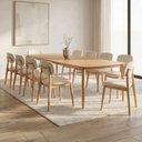 Ver imagem 2 de Mesa de Jantar Andaluz com 10 Cadeiras Stallion Cinamomo 270cm