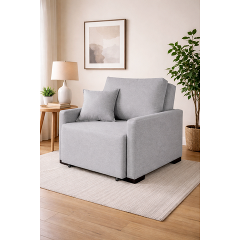 Poltrona Descanso Retrátil Reclinável 2 Almofadas Leitura