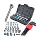 Ver imagem 1 de Kit 49 Ferramentas Chave Allen Longa Catraca Rev. E Soquetes