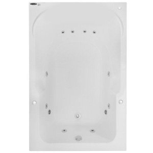 Banheira Hidromassagem Astra Double Capri Luxo 170cmx110cmx43cm - 04 Jatos Acrílico P1 Sem Aquecedor