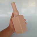 Ver imagem 4 de Vaso Galact Decorativo Cachepô Enfeite 22x8x8cm Cerâmica Rose