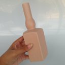 Ver imagem 6 de Vaso Galact Decorativo Cachepô Enfeite 22x8x8cm Cerâmica Rose