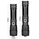 Ver imagem 4 de Lanterna Militar T9 - Super Potente