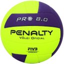 Ver imagem 1 de Bola Vôlei 8.0 Pro IX (Verde e Roxo) - Penalty