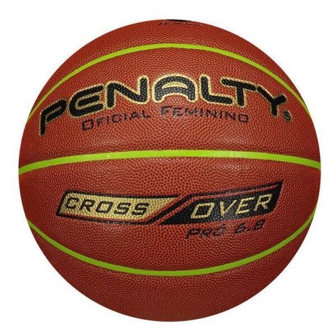 Bola de Basquete Feminino Profissional Penalty 6.8 Crossover IX