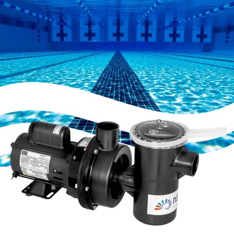 Motobomba NBFC-2M 1/2CV Centrífuga para Piscina, Banheiras, Spas e Cascatas 110/220V 60HZ -