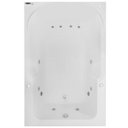 Ver imagem 1 de Banheira Hidromassagem Astra Double Capri Super Luxo 170cmx110cmx43cm - 06 Jatos Acrílico P6 Sem Aqu