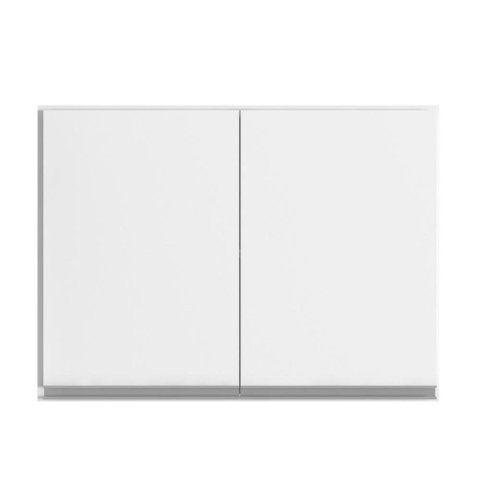 Armário Aéreo 2 Portas Evidence Branco Poliman