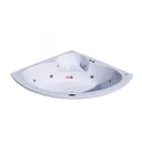 Ver imagem 1 de Banheira Hidromassagem Astra Copacabana Super Luxo 143cmx189cmx43cm - 04 Jatos Acrílico P1 Sem Aquec