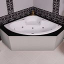 Ver imagem 2 de Banheira Hidromassagem Astra Copacabana Super Luxo 143CMX189CMX43CM - 04 Jatos Acrílico P4 sem Aquec Branco
