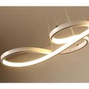 Ver imagem 4 de Lustre Arco Infinito 3 em 1 Led Pendente Perfil Hall de Entrada Hotel Recepçao Restaurante Comercial