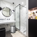 Ver imagem 2 de Lixeira Aço Inox Escovado Pedal e Balde Frame 6l Brinox