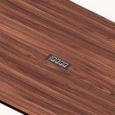 Ver imagem 4 de Mesa Reunião 8 Lugares 230cm com Espelho Central para Embutir Tomada Escritório Industrial Executive