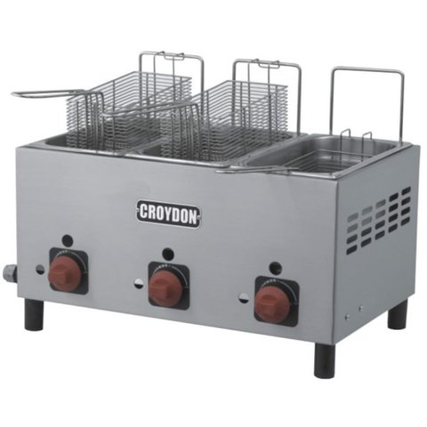 Fritadeira a Gás 9 Litros 3 Cestas F3AG Croydon