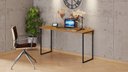 Ver imagem 1 de Mesa de Estudo Mega Tampo em Mdf e Estrutura Metálica:cinamomo