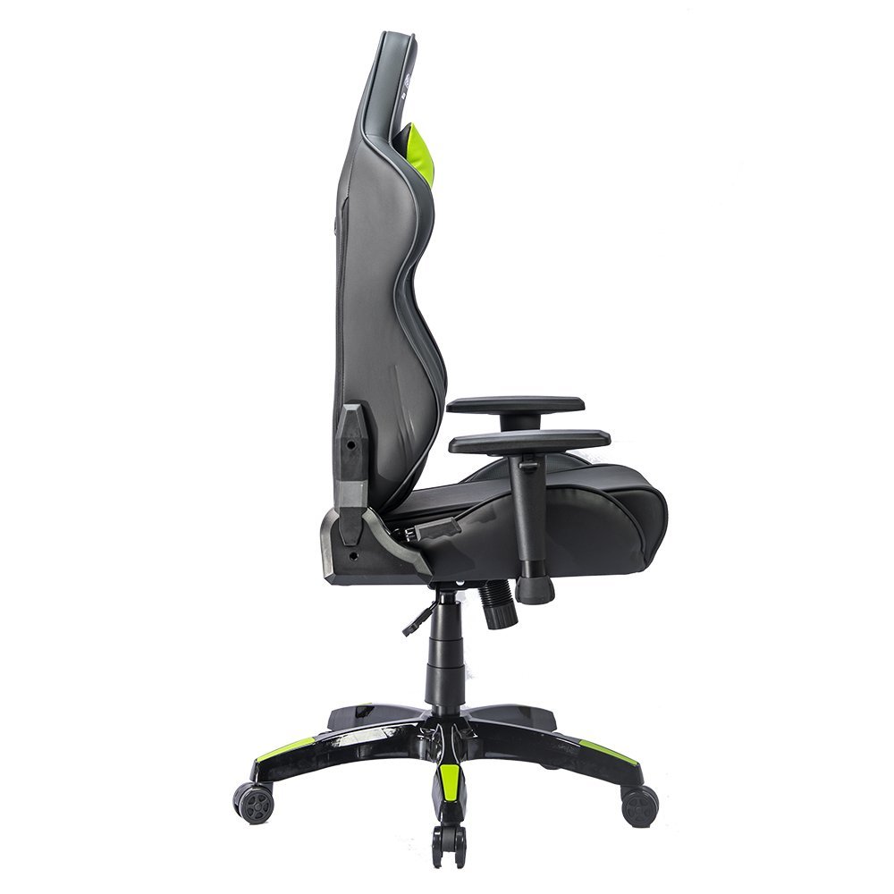 Cadeira Gamer Mx12 Giratoria Preto e Verde Mymax - 2