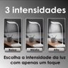 Luminaria Led Articulada Touch Flexivel para Mesa Abajur Recarregavel Branca para Leitura Estudo Esc - 6