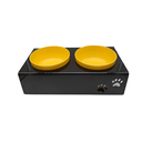 Ver imagem 2 de Comedouro duplo para cães e gatos com 2 potes