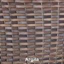 Ver imagem 4 de Jogo 4 Cadeiras Floripa e Mesa com Tampo Tramado em Alumínio Piscina Área Jardim Trama Original