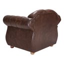 Ver imagem 2 de Poltrona Merlô Chest Courano Pinhão:Marrom Pinhão